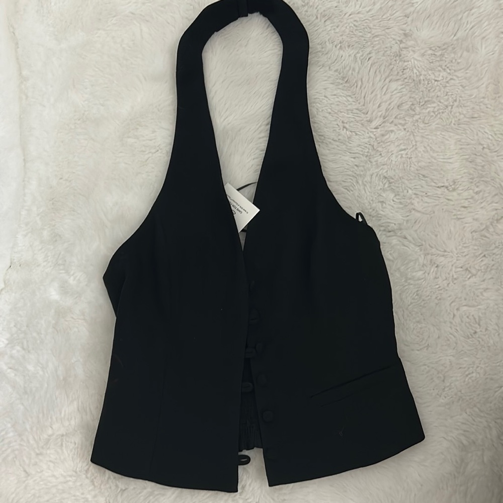 Zara button up blazer top size XS